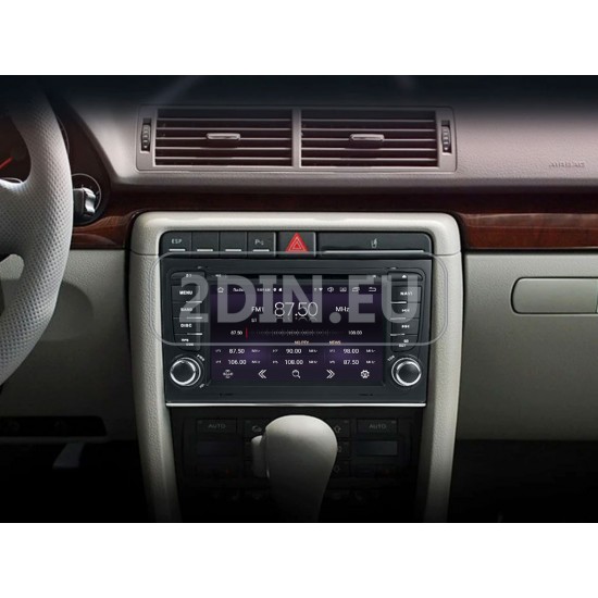 AUDI A4 - МУЛТИМЕДИЯ / Навигация Android CPU:8-CORE, RAM:2GB DVD + CARPLAY + DSP